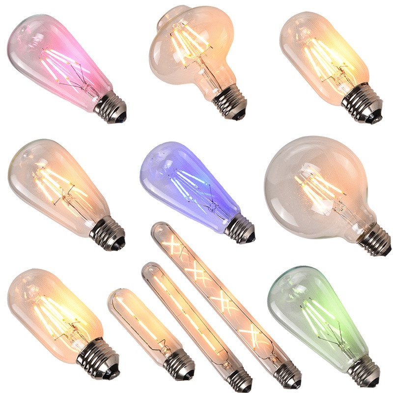   Ampoule E27 Ƽ  鿭  220V 12W ST64    Ʈ  Lampada Ʈ  